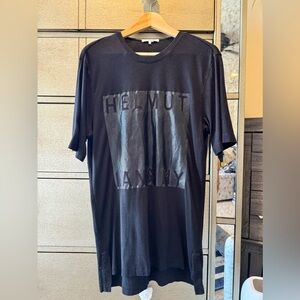 Helmut Lang Long Logo Tshirt